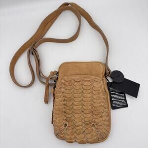 Day & Mood Hadia Mobile Bag Crossbody Leather Mini Purse Boho Anthropologie NEW